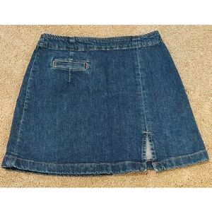 Reformation Freda Denim High Rise Mini Skirt Size 26